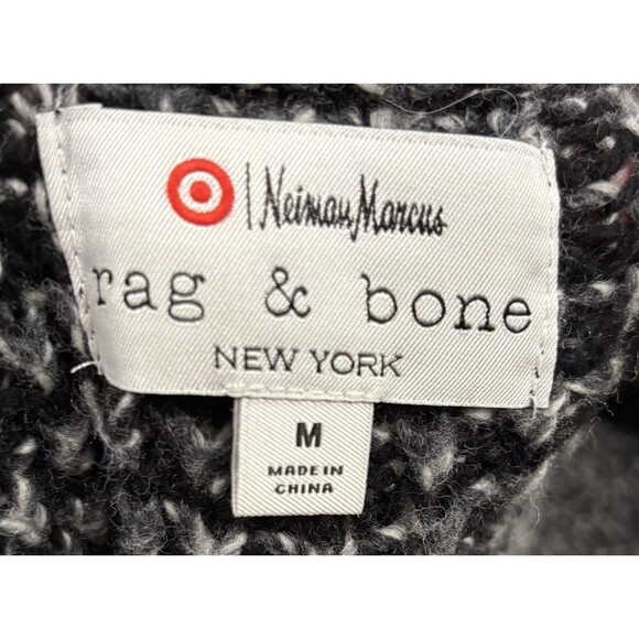 Rag & Bone Neiman Marcus Wool Blend Shawl Neck Cardigan Sweater Men’s Sz Medium - Picture 5 of 6